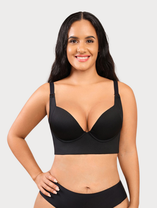 Back Smoothing Shaping Bra with Wide Band Support